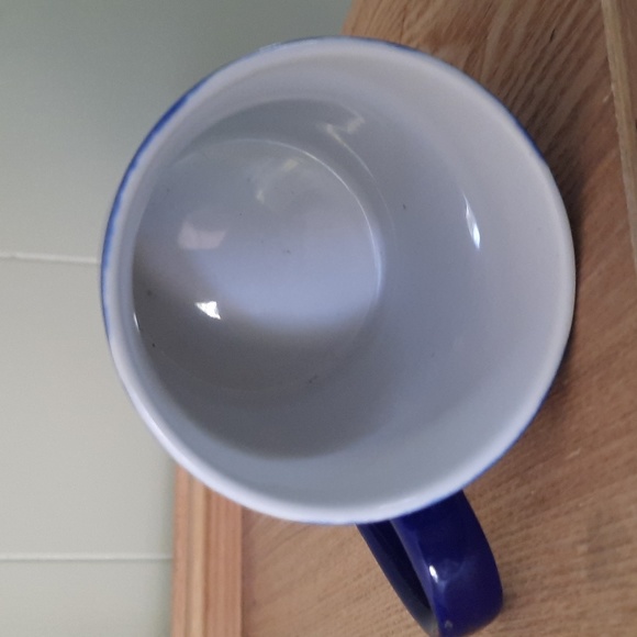 Norway Norge Norwegian Blue with Gold Graphic Design Ceramic Coffee Mug - Picture 4 of 5